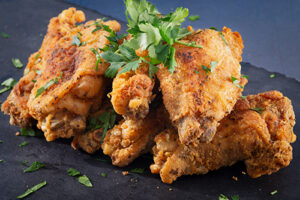 Professional food photography for a business client's chicken in Northern Virginia