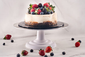 Professional food photography for a business client's cake in Northern Virginia