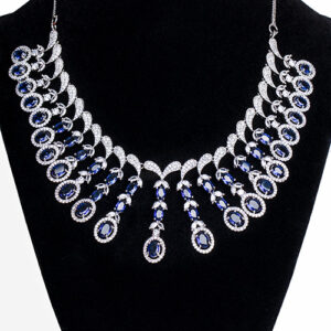 Professional product photography for a business client's necklace in Northern Virginia